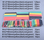 127-800pcs Heat-shrink Tubing Thermoresistant Tube Heat Shrink Wrapping Kit Electrical Connection Wire Cable Insulation Sleeving