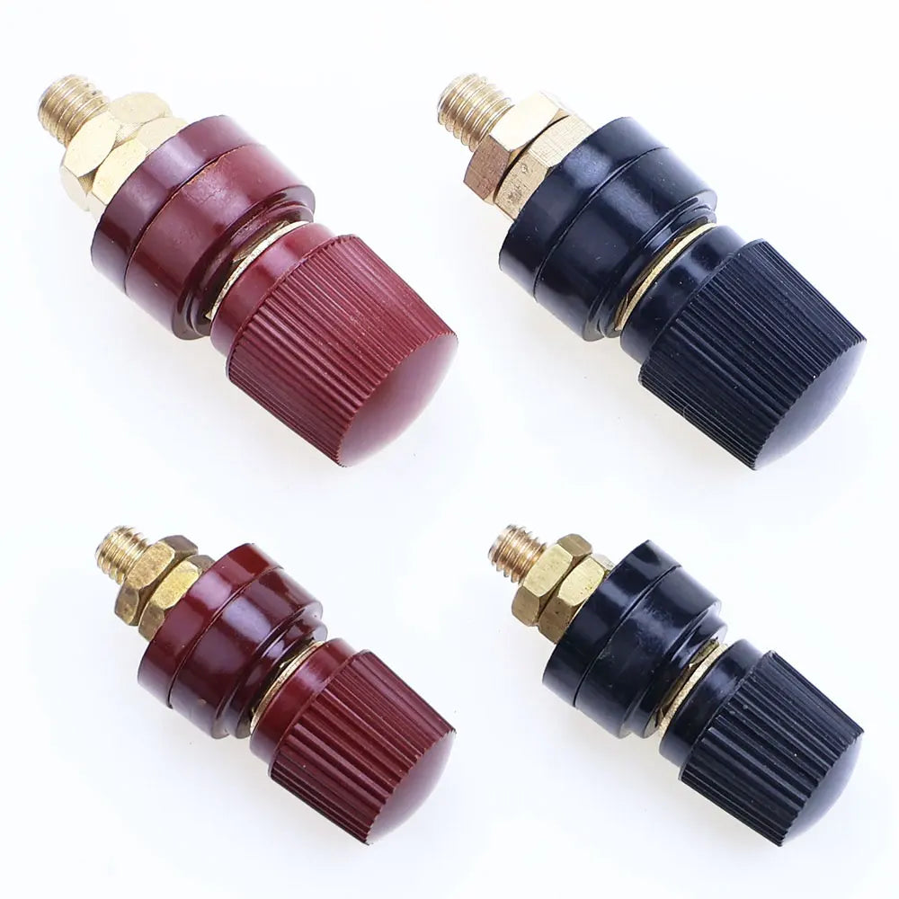 1/2PCS 6mm 8mm Brass Posts Terminal Blocks Power Supply Terminals M6 M8 Welding Machine Inverter Post Connector Car Accessories