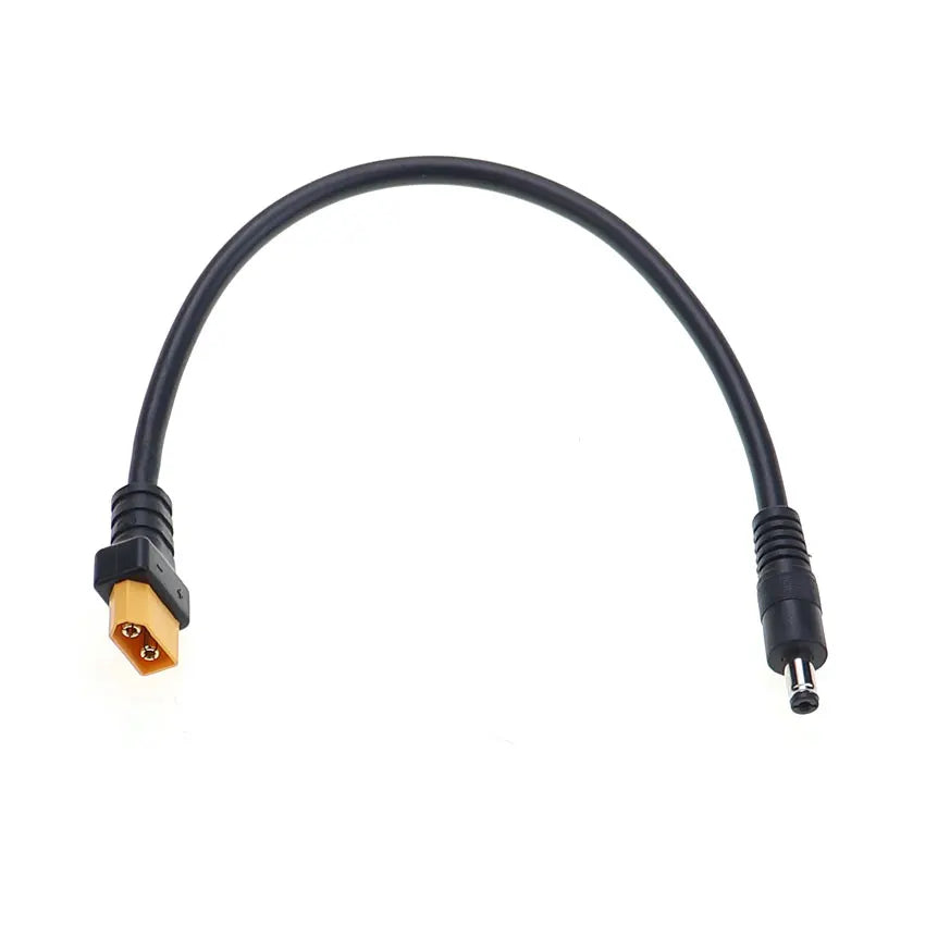 YuXi XT60 Male Female Plug To DC 5.5 2.1 2.5mm Connector Power Cable Battery Charging Adapter for RC Battery Charger