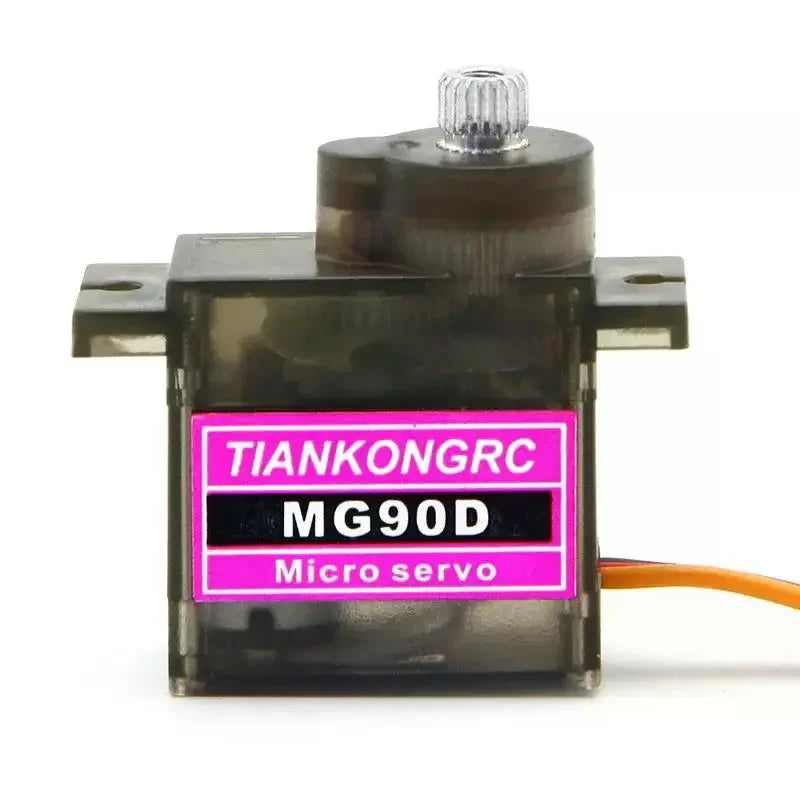9g MG90D Micro Digital Mini Servo 180/270/360 Degree Power Functions Metal Gear Brush Motor For RC Plane Helicopter Drone Parts