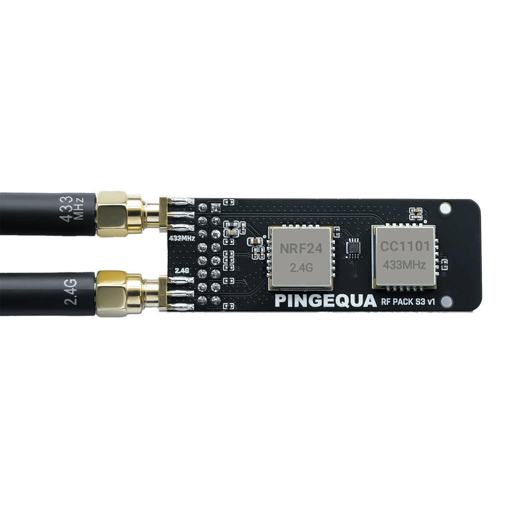 M5Stack StickS3 RF Backpack CC1101 433MHz NRF24L01+ PA LNA 2.4G Wireless Sniffer Module For Bruce OS ESP32 Penetration TestBoard