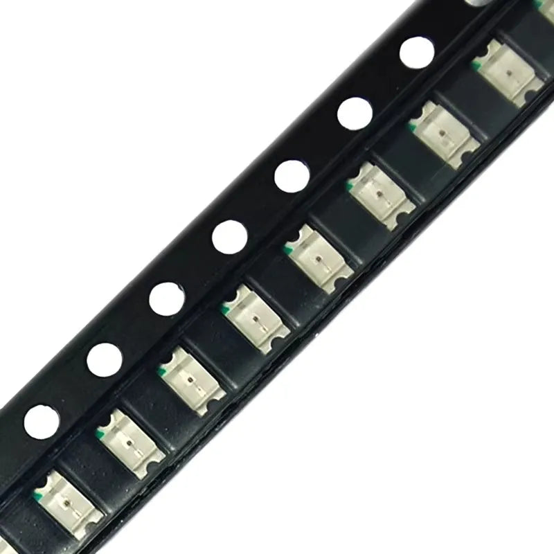100PCS SMD LED Light Diode 0402 0603 0805 1206 Red Blue Yellow Orange White Warm Pink White Green Purple Emitting Diode 0201