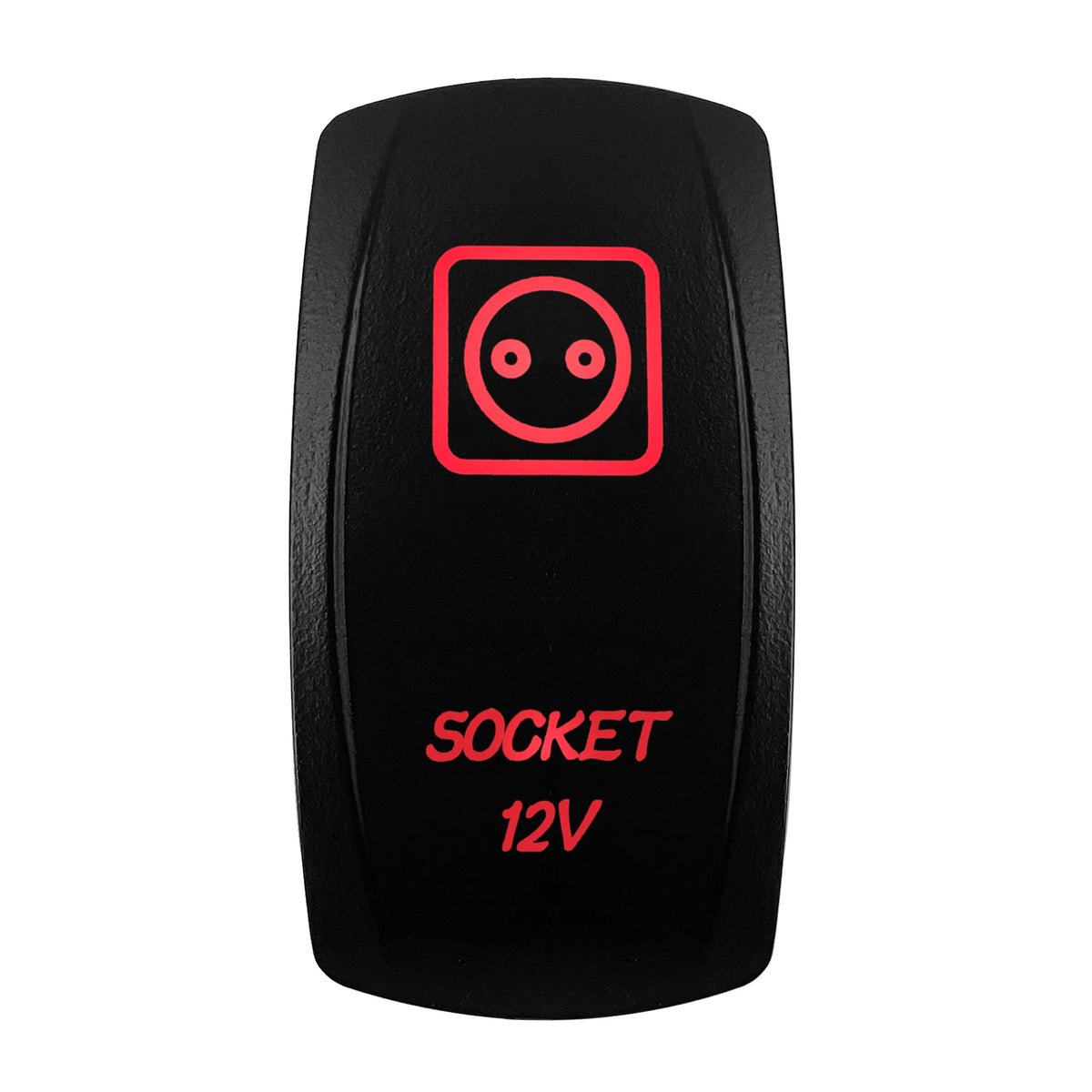 Red Led Light Rocker Switch 12V/24V SPST DPDT Toggle Switch ON OFF/ ON OFF ON Backlight Latching / Momentary Dash Panel Control