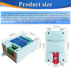 Conversion Module Analog 4-20mA 0-5V 0-10V to RS485 Modbus RTU Protocol 2 4 8 Channel Digital RS485 Transform Modules