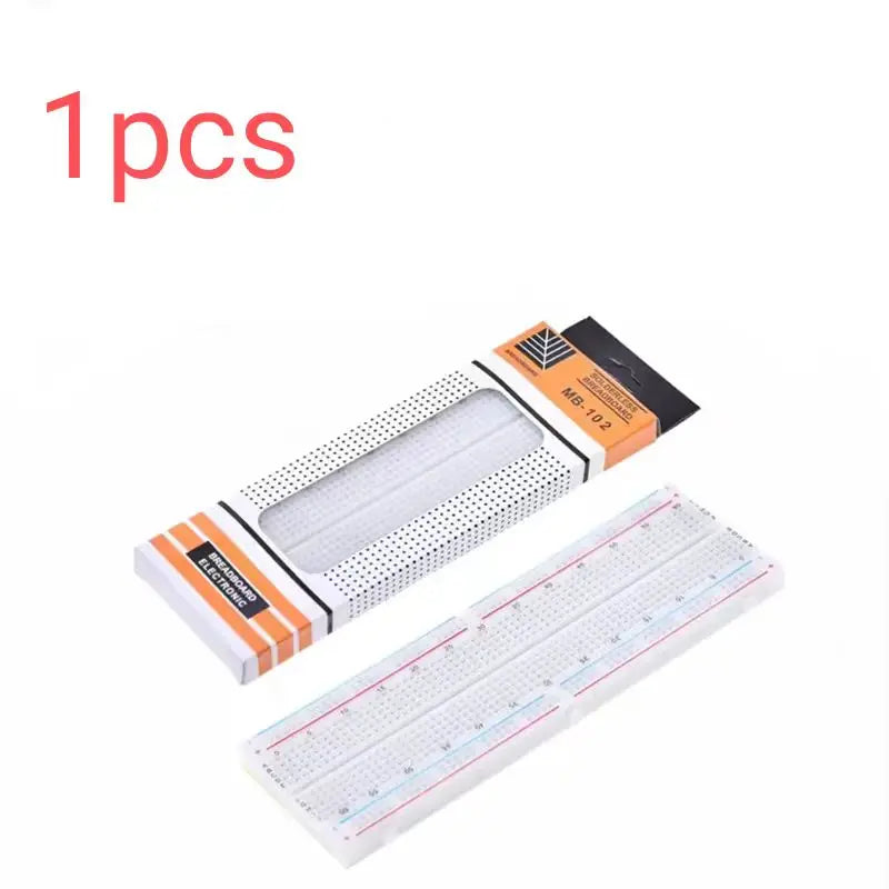 1-20pcs Breadboard 830 Point PCB Board MB-102 MB102 Test Develop Nodemcu Raspberri PI 2 lcd High Frequency 40pin Dupont Line