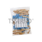 150PCS 300PCS 1/2W 1W 2W 3W Resistance 1% Metal Film Resistor Assortment Kit Set 30Kinds Each 5/10PCS 1R~750R 1K~820K Ohm