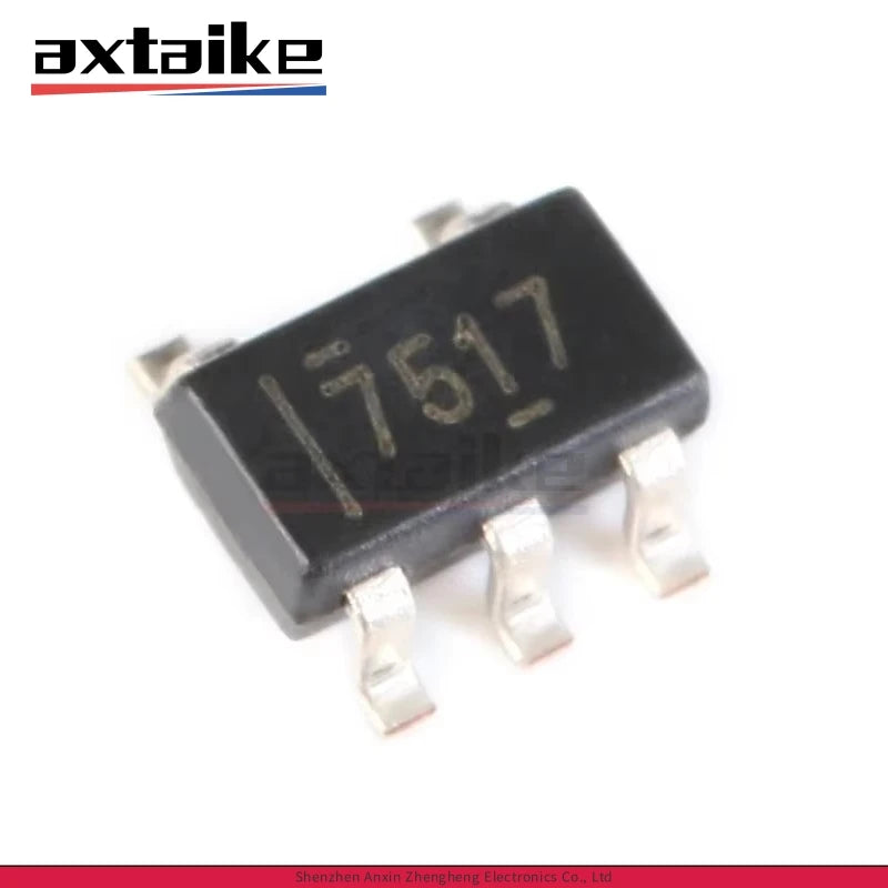 10PCS UCC27517DBVR UCC27517 7517 SOT23-5 SMD Single-Channel High-Speed Low-Side Gate Driver IC Chip