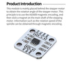 5Pc/1pc AS5600 Magnetic Encoder Module TLE5012 MT6701 MT6816 MT6826S AK09911C KTH7824 3144E Sensor Induction Control Door Switch
