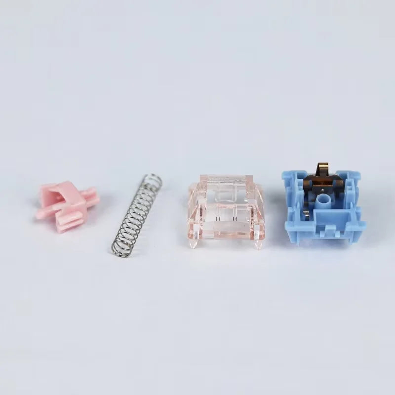 Gateron Melodic Switches Clicky Tactile 60g MX Switch Melodic Clicky MX Strong Tactile Switch Mechanical Keyboard Lubricated