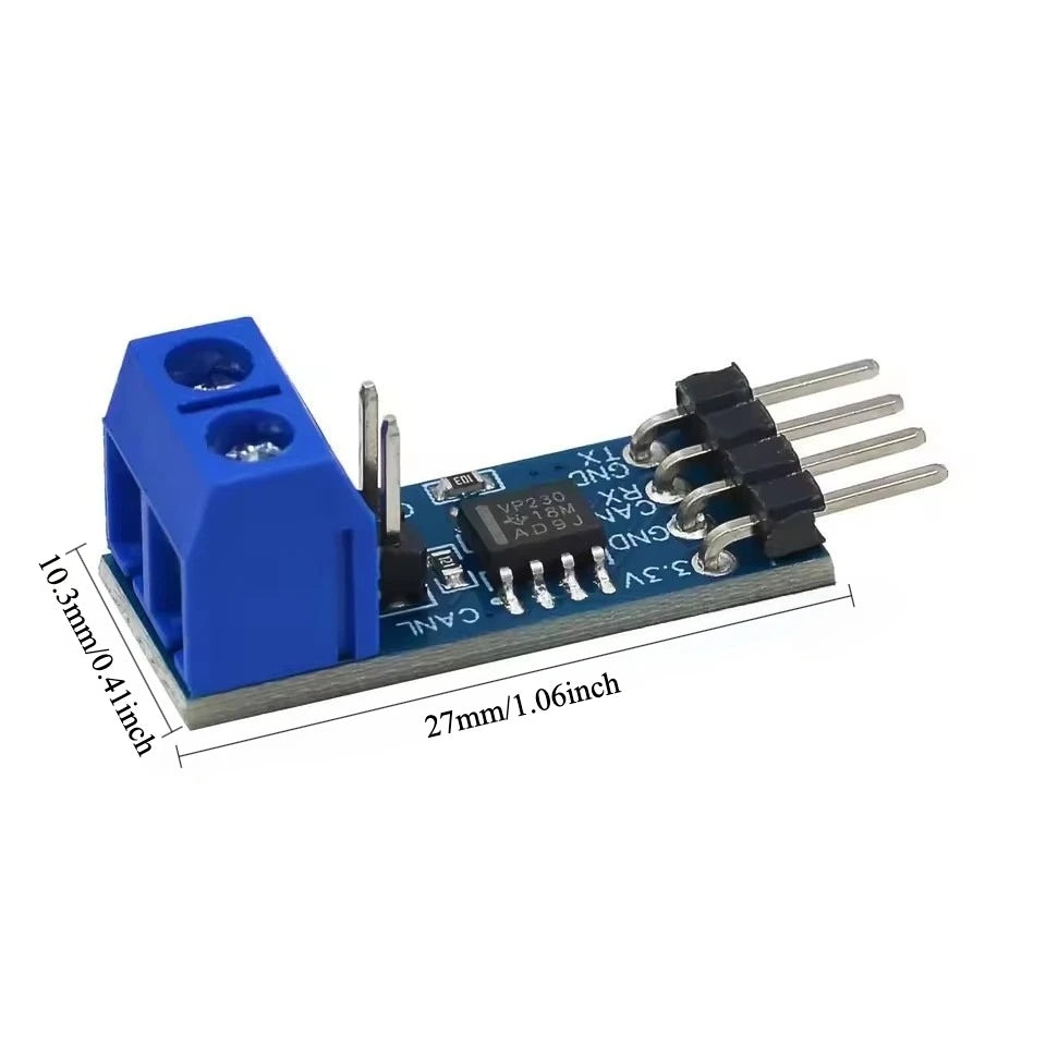 SN65HVD230 CAN Bus Module Transceiver Interface for Arduino STM32 Controller Communication Development Board