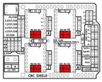 CNC Shield V3 V4 Engraving Machine Compatible With Nano 3.0 / A4988 Driver Expansion Board Module for the 3D Printer Diy Kit