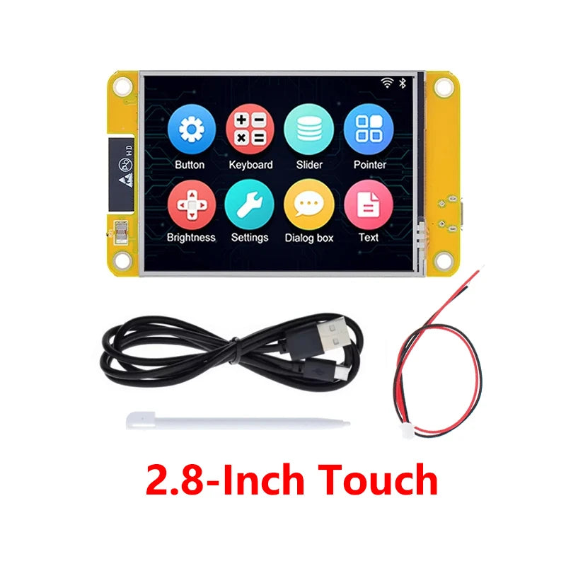 ESP32 LVGL WiFi Bluetooth Development Board 2.4/2.8/3.5 Inch TFT LCD Touch Screen 240*320 Smart Display Module
