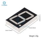 1.8 Inch LED Display Module 1 Bit 7 Segmen Red Common Anode Digital Tube 1.8" Led For Arduino
