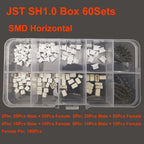 19 Type JST Box SH1.0/MX1.25/PH2.0/XH2.54/VH3.96/SM2.54/SYP Pitch Connector Terminal Kit  SMD/Straight/Right Angle Type DIY