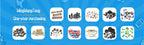 YYT 10PCS Kailh Mute Button 6*6*7.3 Silent Switch Wireless Mouse Wired Mouse Button Micro Switch 6X6X7.3MM