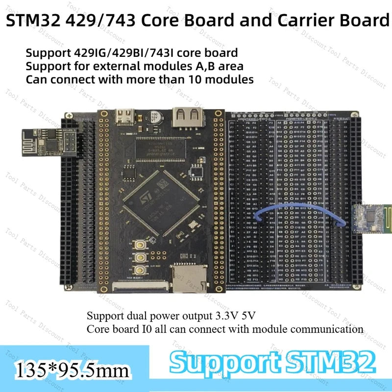 STM32F429 STM32F429BIT6 Core Minimum System GUI Development Board Microcontroller STM32
