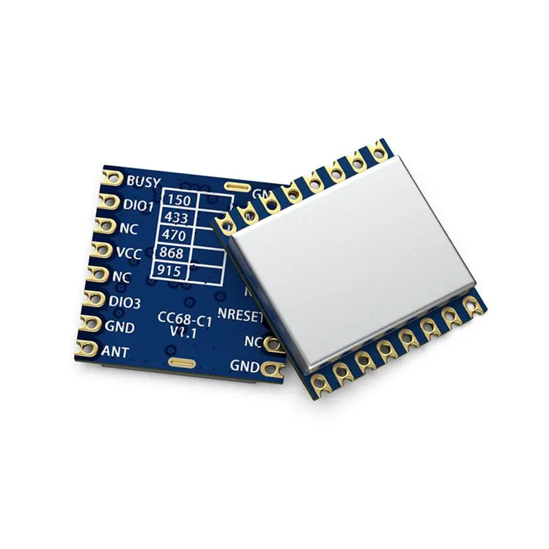 DT51 150MHz CC68-C1 LLCC68 LoRa Module 160mW 5KM, Full Instead of LORA1262/LORA1268, Wireless Transceiver for IoT