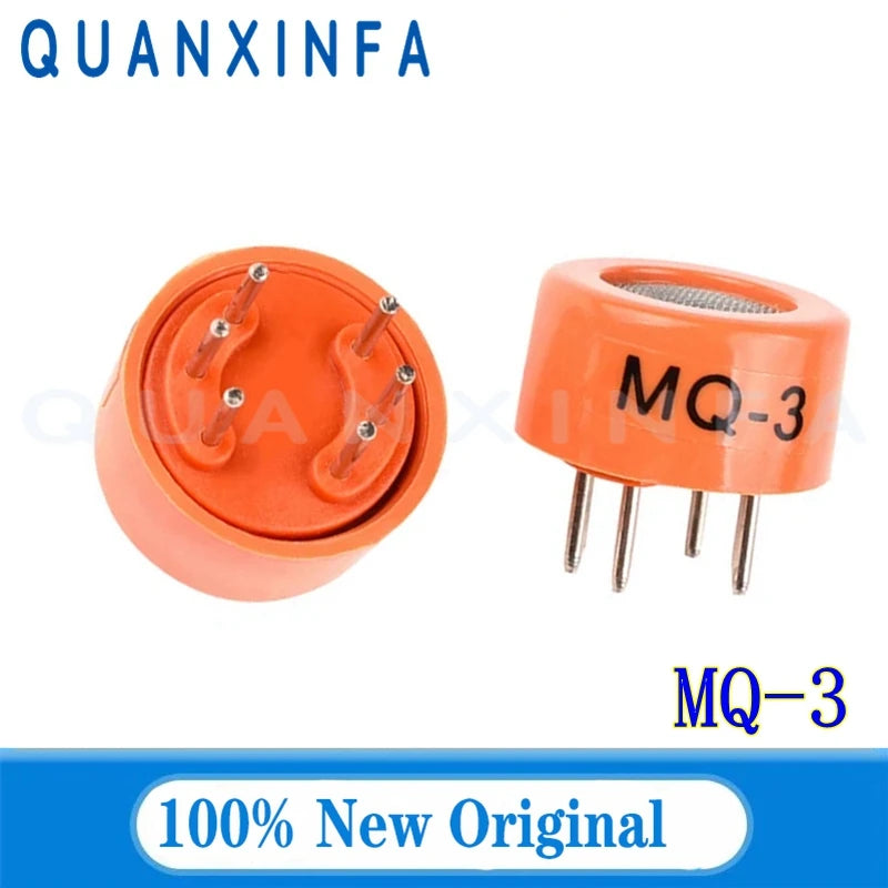 2PCS MQ-2 MQ-3 MQ-4 MQ-5 MQ-6 MQ-7 MQ-8 MQ-9 MQ-135 Sensor Detects Smoke methane liquid gas sensor module Arduino