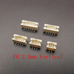 10Pcs JST XH 2.54/PH 2.0/ZH 1.5/1.25mm / SH 1.0mm Pitch Male Plug Pin Header Socket Horizontal/Vertical SMD Connector 2/3/4/5/6P