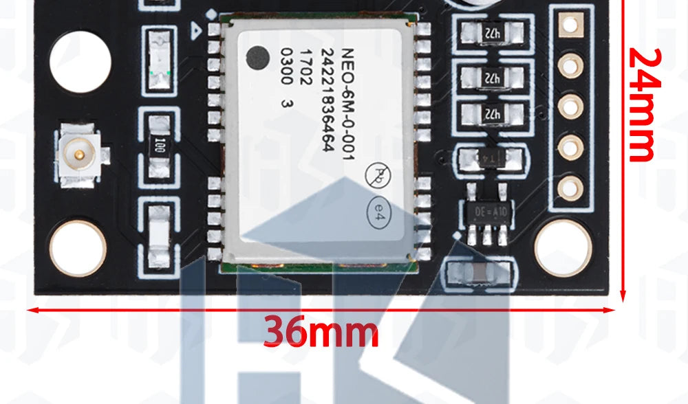 GY-NEO6MV2 NEO-6M GPS Module NEO6MV2 With Flight Control EEPROM Controller MWC APM2 APM2.5 Large Antenna For Arduino Board