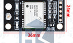 GY-NEO6MV2 NEO-6M GPS Module NEO6MV2 With Flight Control EEPROM Controller MWC APM2 APM2.5 Large Antenna For Arduino Board