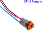 1 Pcs Deutsch DT connector with 15cm Wiring harness DT06-2S/DT04-2P 2P 3P 4P 6P 8P 12P waterproof electrical connector