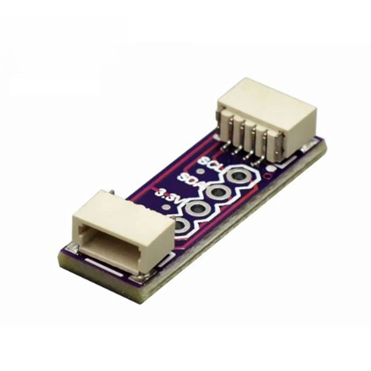 10pcs/2.54MM Pin Header to QWIIC JST SH 1mm Breadboard Splitter Adapter for Electronics