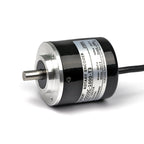 ABILKEEN 50mm Incremental Rotary Encoder Wtaer and Oil Proof 8MM Solid Shaft Magneto Electric Encoder E50S Encoder 100~5000 PPR