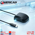 QUESCAN USB-C Type C GPS Receiver for Android Windows M8N 10Hz Ublox M8 GPS GLONASS Galileo BeiDou GNSS Antenna Receiver QU33NCL