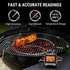 ThermoPro TP904 Bluetooth-connected APP Wireless 135M Dual Probes Digital Meat Thermometer, Kitchen Thermometer with Alarm Timer