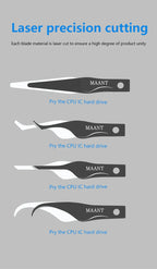 Maant MY-102 Blade Set BGA Maintenance Knife For iPhone CPU NAND CHIP IC Remove Glue Disassemble Rework Blade Knife Tools Kit