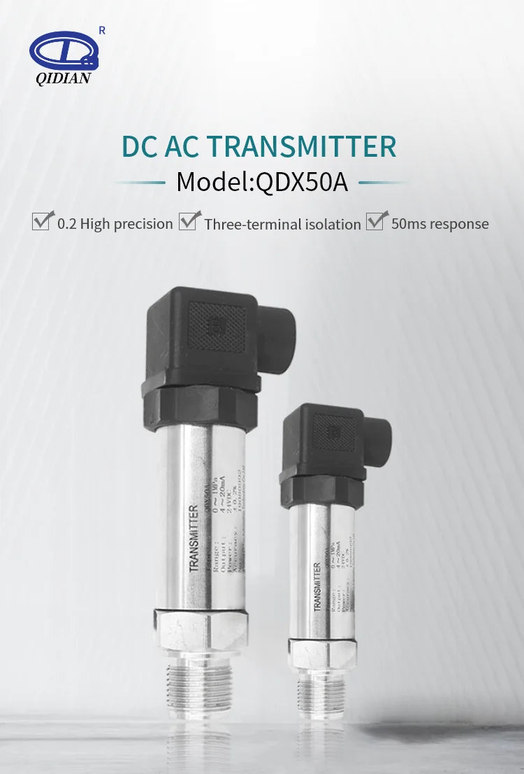 Water Oil Fuel Gas Air Pressure Transmitter G1/2 G1/4 12-36V 4-20mA RS485 0-600bar Stainless Steel Pressure Transducer Sensor