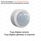 Zigbee PIR Motion Sensor Human Body Infrared Detector Home Security Alarm Movement Detection Sensor Works With ZHA Zigbee2MQTT