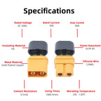 Xt60  Female Bullet Connectors Plugs For Solar Panel Launch Start Charging System Neon Anderson Cable Golf Mk2 Kia Ceed