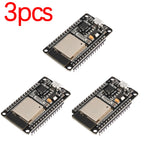 3PCS CP2102 ESP32 WiFi Bluetooth Development Board 0.96" OLED Screen Onboard PCB Antenna Support CVSD SBC Audio for Arduino Electronic DIY Projects