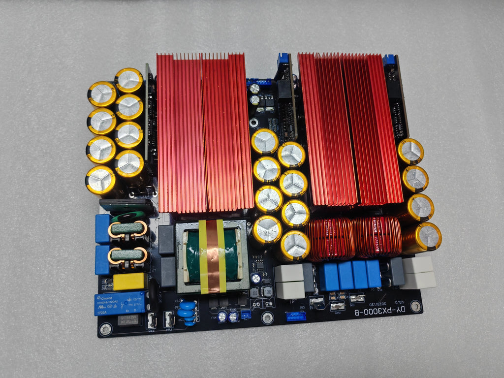 GOOERMI 1300-P 2600W Stereo Power Amplifier Board 1300W X 2 Class AB Audio AMP Module Dual Channel DIY Speaker PCB