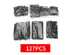 127-800pcs Heat Shrink Tube Thermoresistant Heat-shrink Tubing Wrapping Kit Electrical Connection Wire Cable Insulation Sleeving