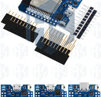 ESP8266 D1 Mini Pro WiFi Development Board NodeMcu 0.66 OLED DHT11 DHT22 buzzer Relay DS18B20 ESP32 Motor for WeMos DIY Kit
