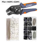 SN-01BM Wire Crimp Tool Kit AWG 28-20 (0.08-0.5mm²) Wire Crimper for 2.54mm Dupont Connectors and 2.54mm JST-XH Connectors