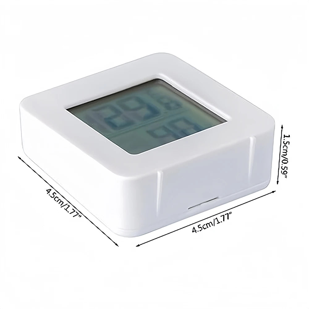 1/2/3/5PCS Mini LCD Digital Thermometer Hygrometer Indoor Room Temperature Humidity Meter Sensor Gauge Weather Station Set
