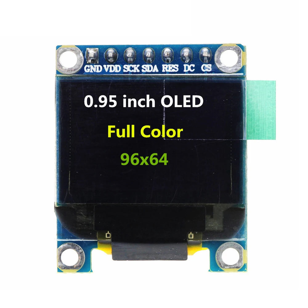 0.91 Inch 128x32 IIC I2C White / Blue OLED LCD Display DIY Module SSD1306 Driver IC DC 3.3V 5V for Arduino