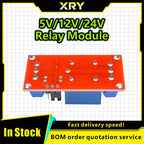 XRY DC 5V 12V 24V 1Channel Relay Module Board Shield with Optocoupler / High and Low Level Trigger for arduino Raspberry Pi