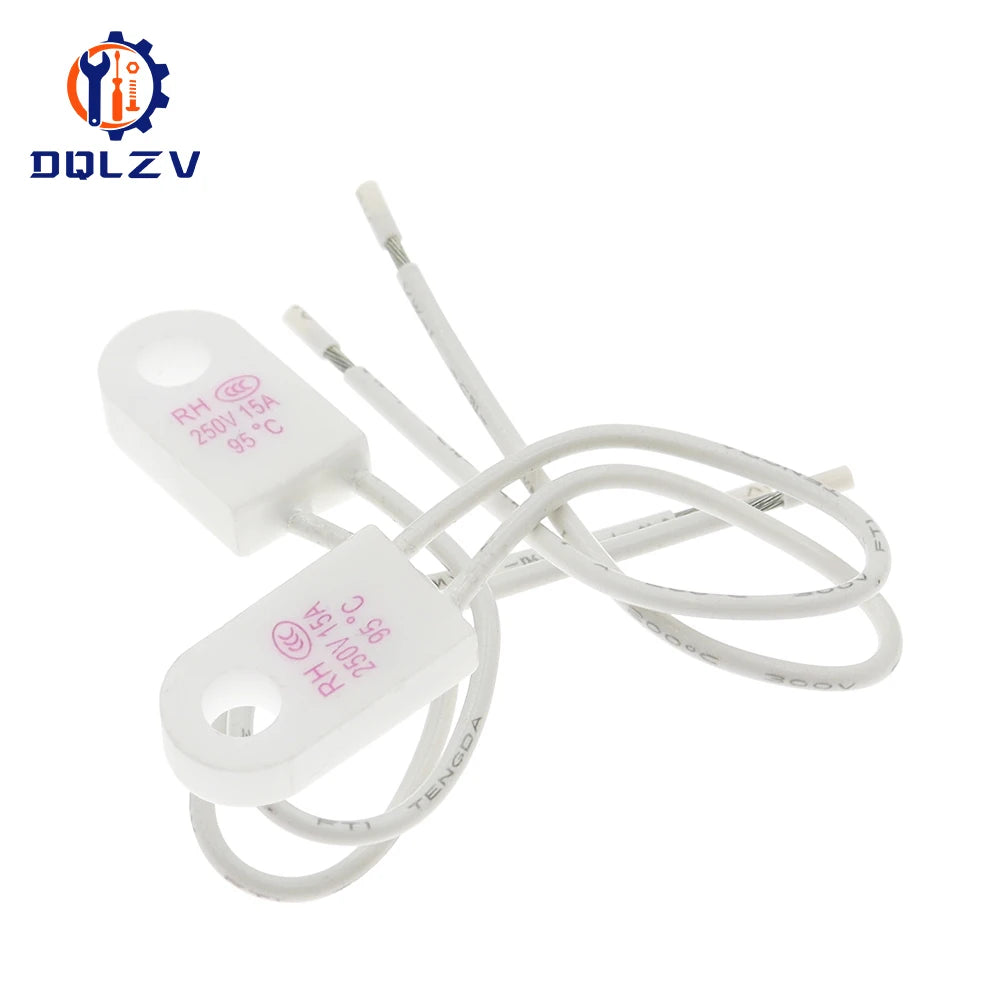 RH 95C 115C 125C 130C 135C 150C 180C 230C Degree RH Cutoff Temperature Fuse 15A 250V Fan Motor Thermal Fuse