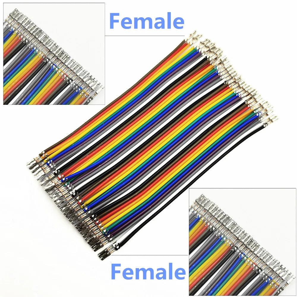 40PIN 20PIN 10PIN Dupont Line Male to Male Female to Female Male to Female No Shell Jumper Wire Dupont Cable for Arduino DIY KIT