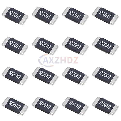 0603 0805 1206 SMD Resistor Sample Assorted Kit 2512 1W 2W 1% R001 R002 R005 R010 R015 R020 R025 R050 R100 10mR 0.1R 0.5R 1R Ohm