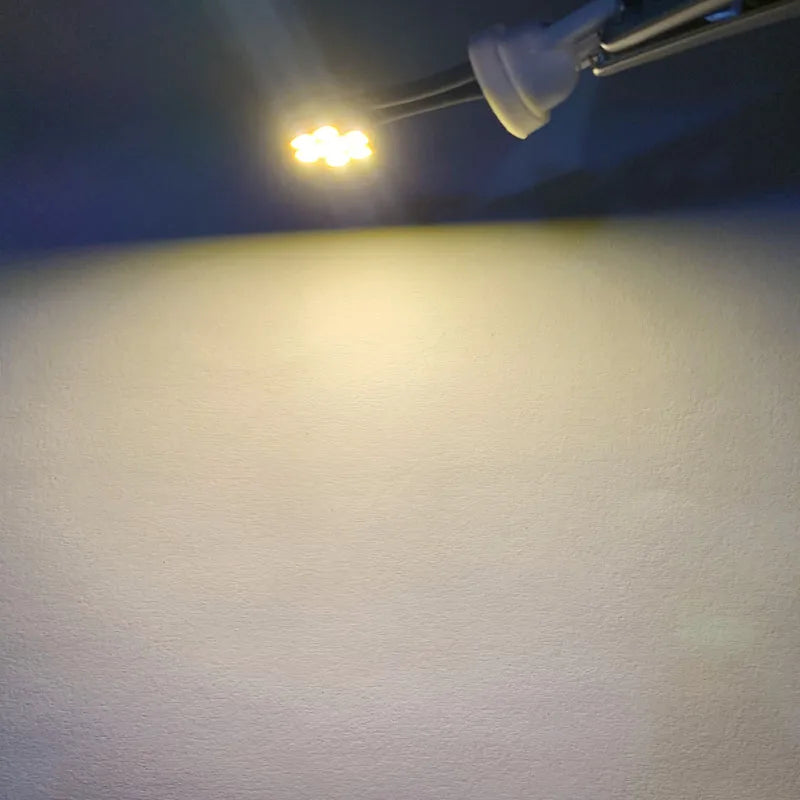 50PCS AC 6.3V W5W T10 8 SMD 1206 LED Multiple Color Non polarity Flexible Wire 6V Bally Pinball Game Machine Light Bulb Lamp