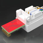 ZoeRax 1pcs Tool Free RJ45 CAT6 Connector Ethernet Termination Plugs, 23AWG to 26AWG Cable Internet Plug Installation Toolless
