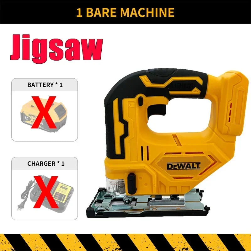 DeWalt Multifunctional Power Tools Cordless Brushless Angle Grinder Cutter Electric Wrench Polisher Air Pump Heat Gun for 18v