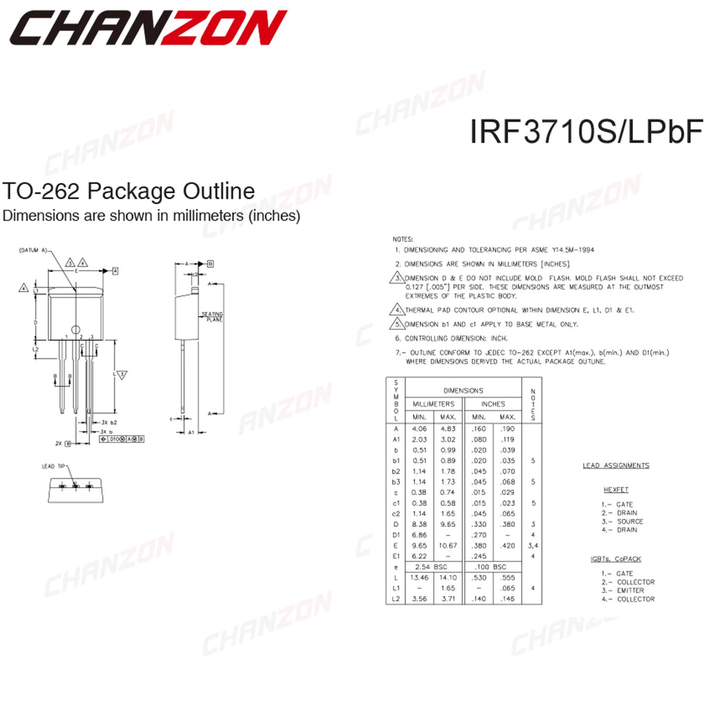 10PCS TO-263 TO-252 IRF3710S IRF4905S IRLR024N IRLR2905 IRLR7843 IRLR8726 SMD Power SIC Mosfet Transistor Bipolar Junction BJT