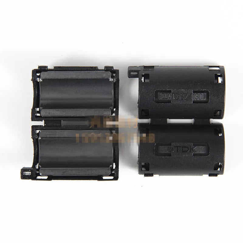 New 10/20pcs 11mm Black TDK Clip-on RFI EMI Filter Snap Around Ferrite